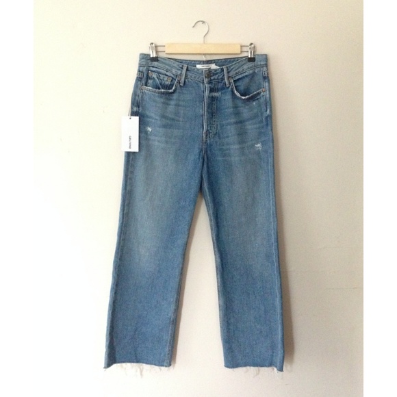 GRLFRND Bobbi high rise crop jeans Gonna Fly Now - Picture 5 of 8